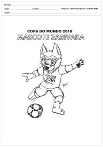 Atividades Sobre A Copa Do Mundo Para Colorir Escola Educa O