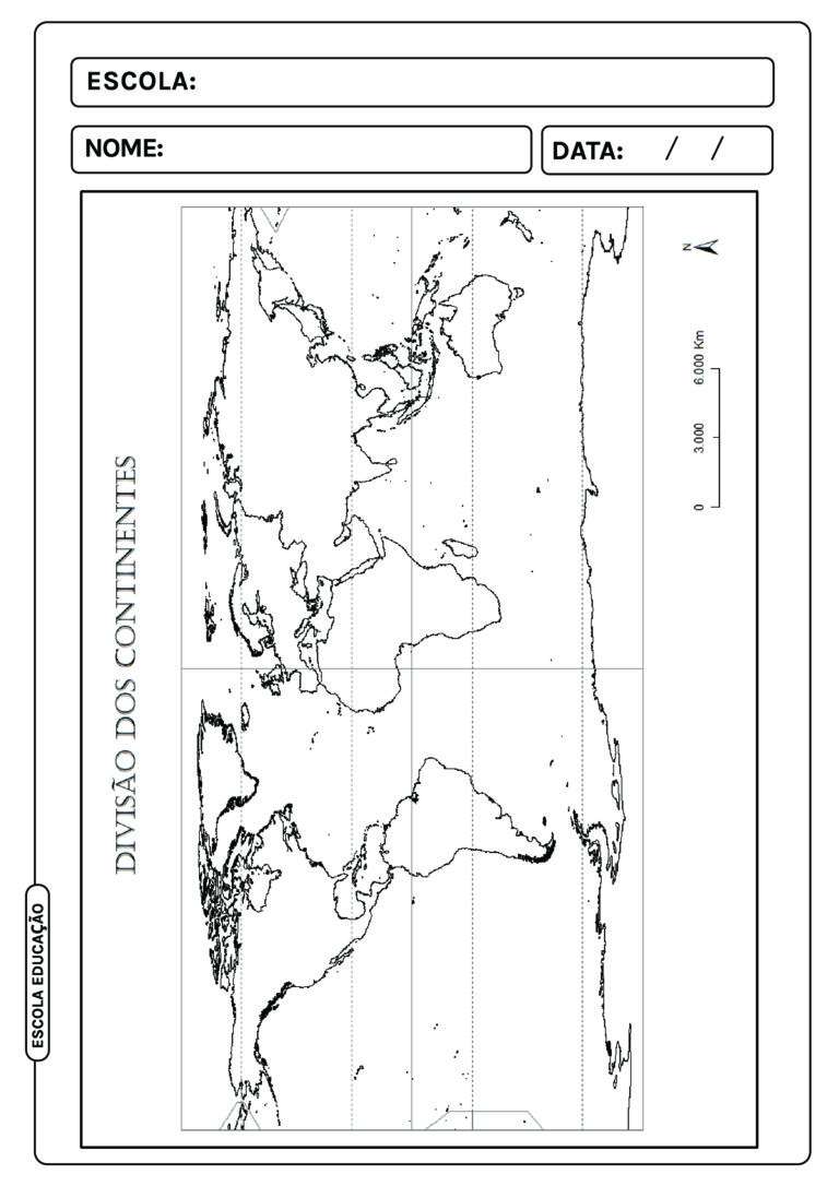 Imagens De Mapa M Ndi Para Colorir Atividades Para Colorir The