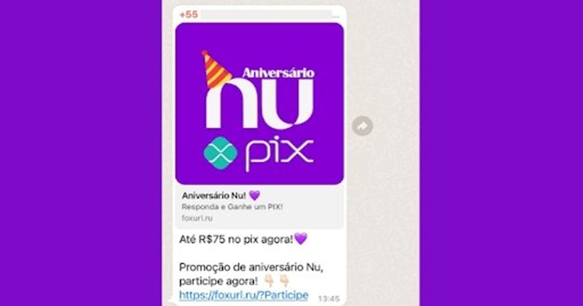 Urgente Campanha R Oferecido Pelo Nubank Golpe