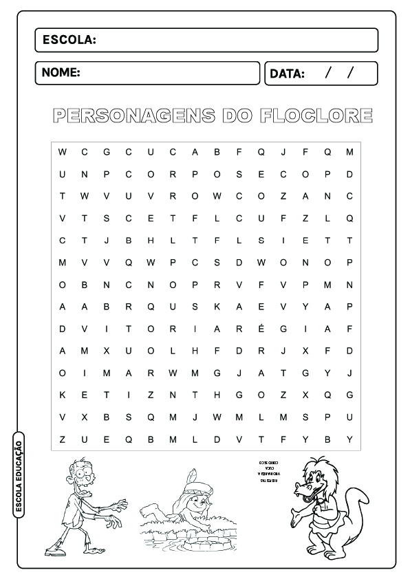 60 Atividades De Caça-palavras De Português Para Imprimir  Palavras  cruzadas para imprimir, Caça-palavras, Palavras difíceis