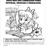 Atividades de Ensino Religioso para Colorir