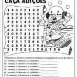 Atividades de Matemática 3º ano Caça Palavras
