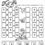 Atividades de Matemática 3º ano Multiplicar e Dividir