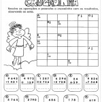 Atividades de Matemática para o 4º ano – Cruzadinha