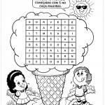 Atividades de Português 2 ano – Caça Palavras