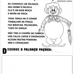 Atividades de Português 2 ano – Palhaço Paçoca