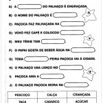 Atividades de Português 2 ano para imprimri