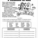 Atividades de Português 2º ano – O casamento na Mata