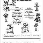 Atividades de Português 4 ano – Brincadeiras