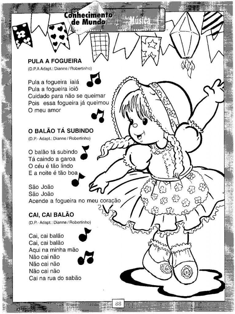 Atividades festa Junina para imprimir