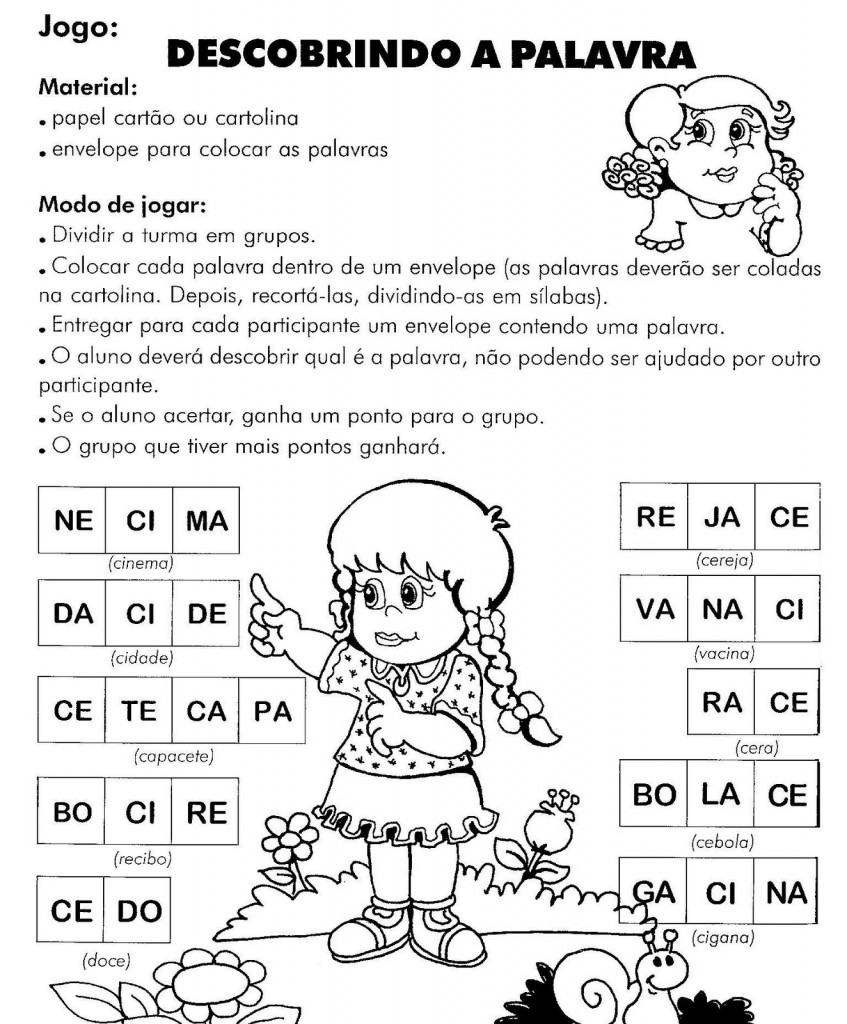 Jogo Descobrindo a palavra