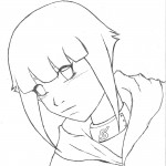 Desenhos para colorir do Naruto – Hinata