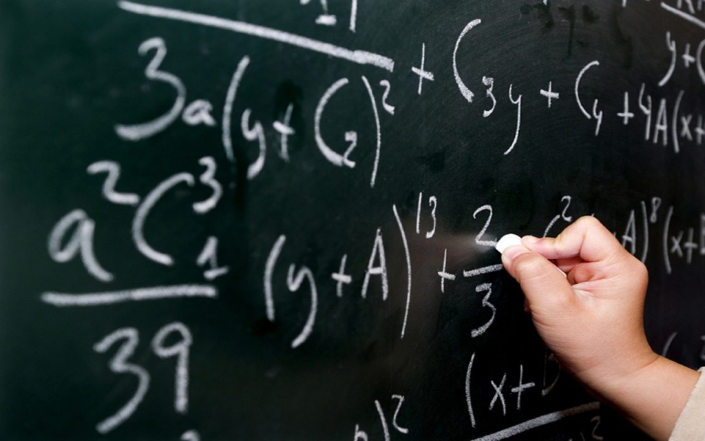 Atividades escolares de Matemática