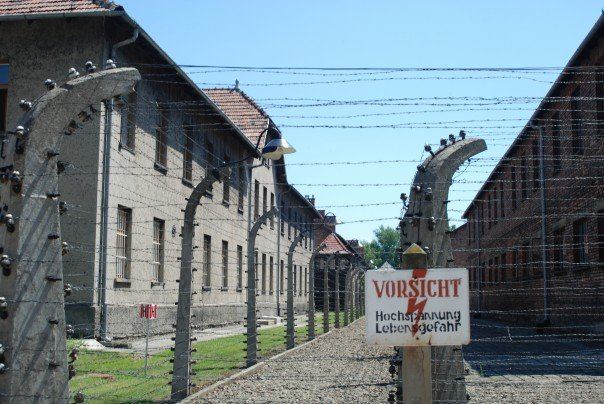 Campo de Concentração de Auschwitz na Polônia, um dos maiores símbolos do Holocausto