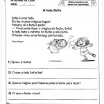 Atividades de Interpretação de Texto 2º ano – Atividade para Casa