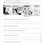 Atividades de Interpretação de Texto 2º ano – Menino Maluquinho