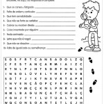 Atividades de Interpretação de Texto 4º Ano – Caça Palavras