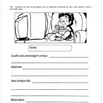 Atividades de Interpretação de Texto 4º Ano – Desenho Animado