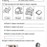 Atividades de Matemática 1º ano – De olho nos preços