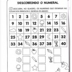 Atividades de Matemática 1º ano – Descobrindo o numeral