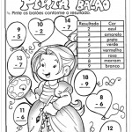 Atividades de Matemática 2º ano – Pintar o balão