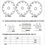 Atividades de Matemática 2º ano – Marque as Horas