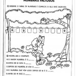 Atividades de Matemática 2º ano – Numerais