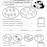 Atividades de Matemática 3º ano – Armando os Fatos