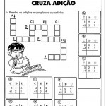 Atividades de Matemática 3º ano – Cruzada da Adição