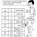 Atividades de Matemática 3º ano – Multiplicação