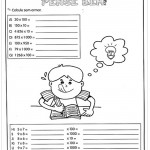 Atividades de Matemática 4º ano – Pense bem