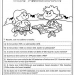 Atividades de Matemática 4º ano – Problemas