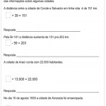 Atividades de Matemática 5 º ano – Encontre o resultado