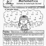 Atividades de Multiplicação 2º ano – Numeração Decimal