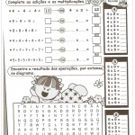 Atividades de Multiplicação – Adição e Multiplicação