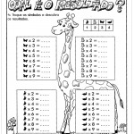 Atividades de Multiplicação – Qual é o Resultado