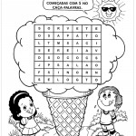 Atividades de Português 1º ano – Caça palavras