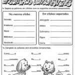 Atividades de Português 1º ano – Consoantes