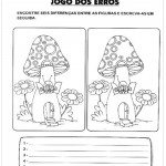 Atividades de Português 1º ano – Jogo dos erros