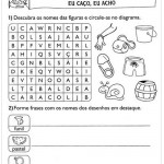 Atividades de Português 2º ano – Diagrama