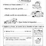 Atividades de Português 3º ano