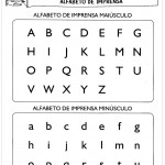 Atividades de Português 3º ano – Alfabeto de Imprensa