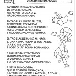 Atividades de Português 3º ano – Encontro das vogais