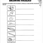 Atividades de Português 3º ano – Encontro vocálico