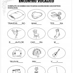 Atividades de Português 3º ano – Encontro vocálico 2
