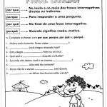 Atividades de Português 4º ano – Tipos de porquês