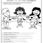 Atividades de Português 4º ano – Qual é a palavra