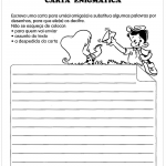 Atividades de Produção de Texto – Carta Enigmática