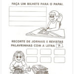 Atividade Dia dos Pais – Bilhete para o papai