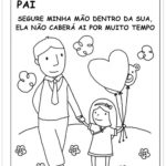 Atividade Dia dos Pais – Colorido para o papai